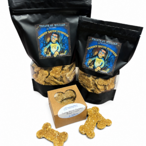 Dog Treats Turkey Bacon Pumpkin Flavor Bone Shape
